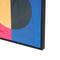 Multicolored Canvas Geometric Living Room Framed Wall Art Set